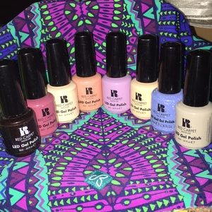 Red Carpet LED Gel Nail Polish lot